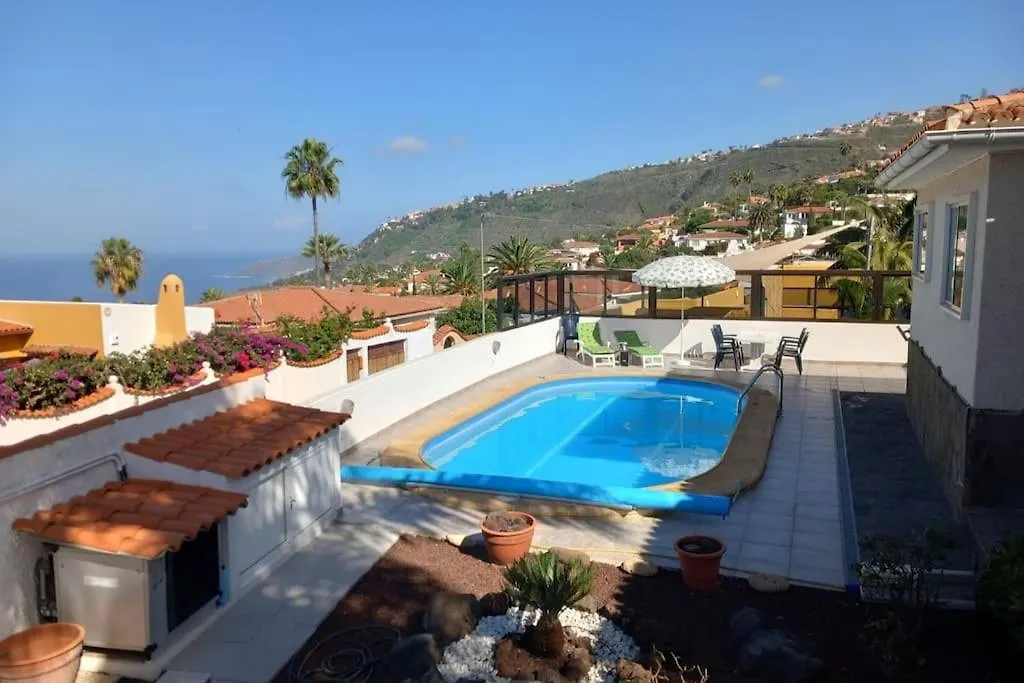 Heated Pool With Sea View Tranquil Retreat At Malvasia Garden Sauzal 0*,  Spain