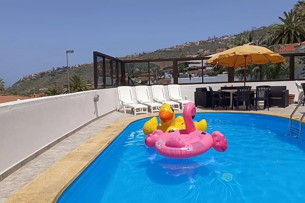 Heated Pool With Sea View Tranquil Retreat At Malvasia Garden Sauzal 0*,  Spain