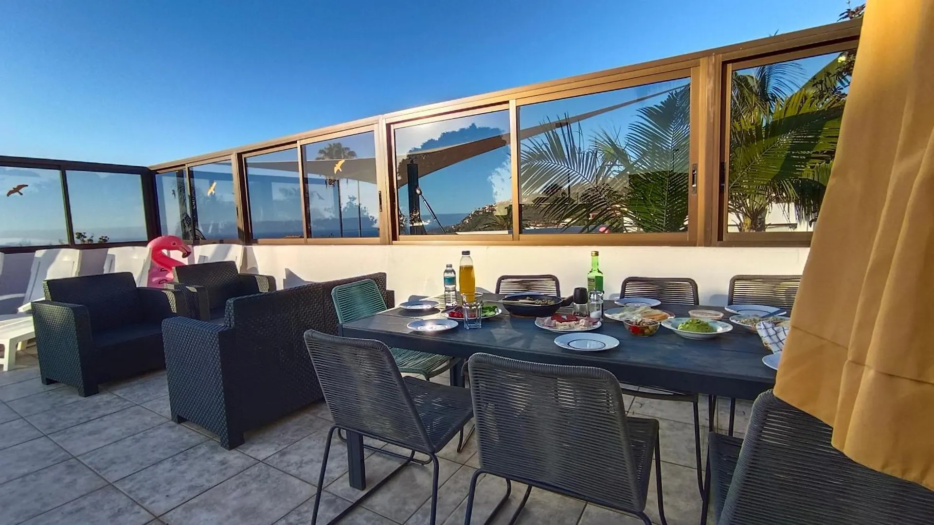 Holiday home Heated Pool With Sea View Tranquil Retreat At Malvasia Garden Sauzal Spain